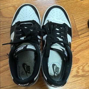 Nike Dunk Low Black and White Sneakers